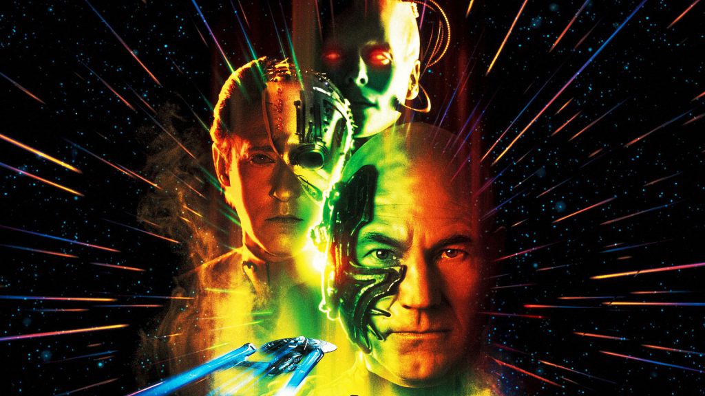 Star Trek VIII First Contact backdrop
