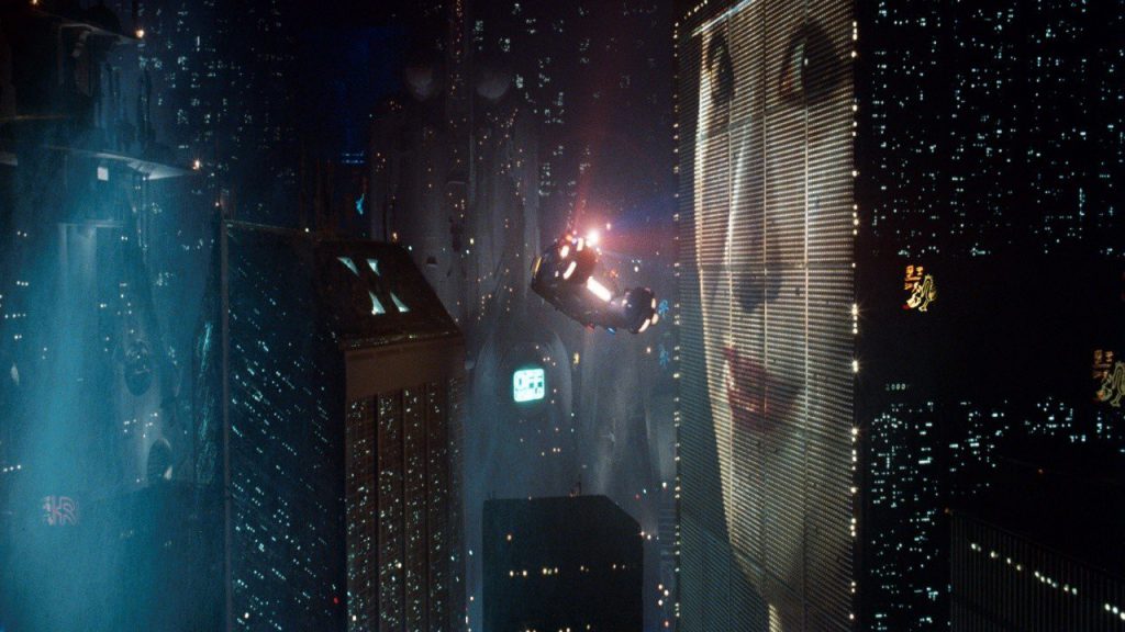 Blade Runner city backdrop