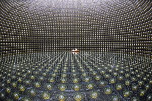 Japanese neutrino detection chamber