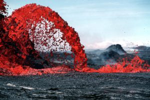 Lava fountains!