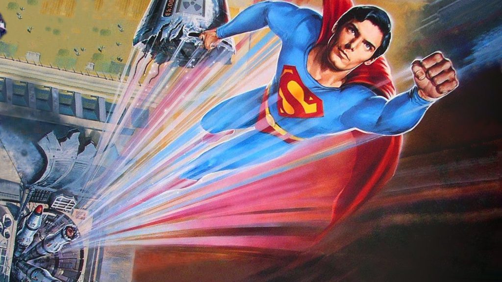 Superman 4 The Quest for Peace nuclear missile backdrop