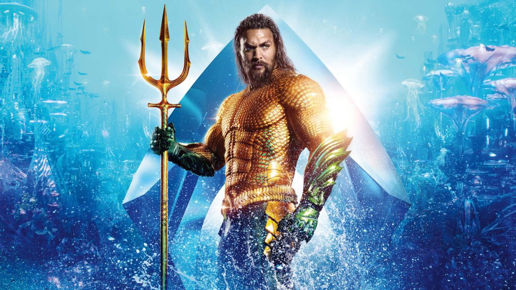 Aquaman Jason Mamoa backdrop