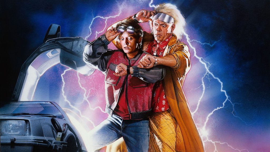 Back to the Future Part II movie backdrop