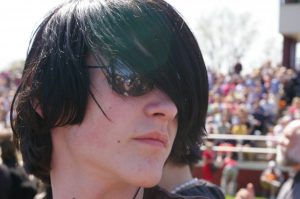 Daniel James Barker with embarrassing scene kid hair